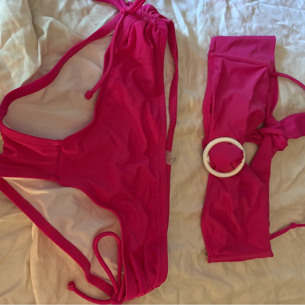 Victoria's Secret Pink and White Lingerie